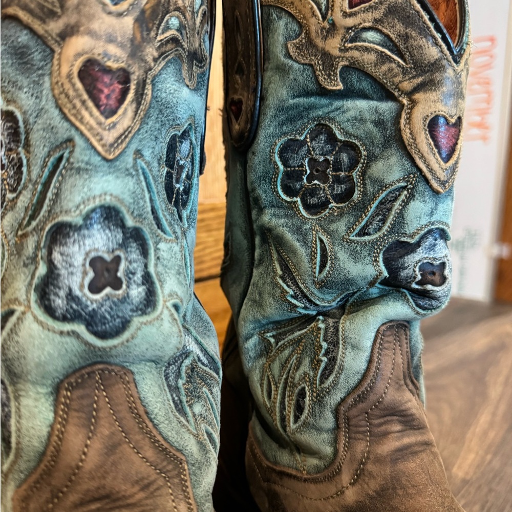 Dan Post Vintage BlueBird Leather Boot - Picture 3 of 10
